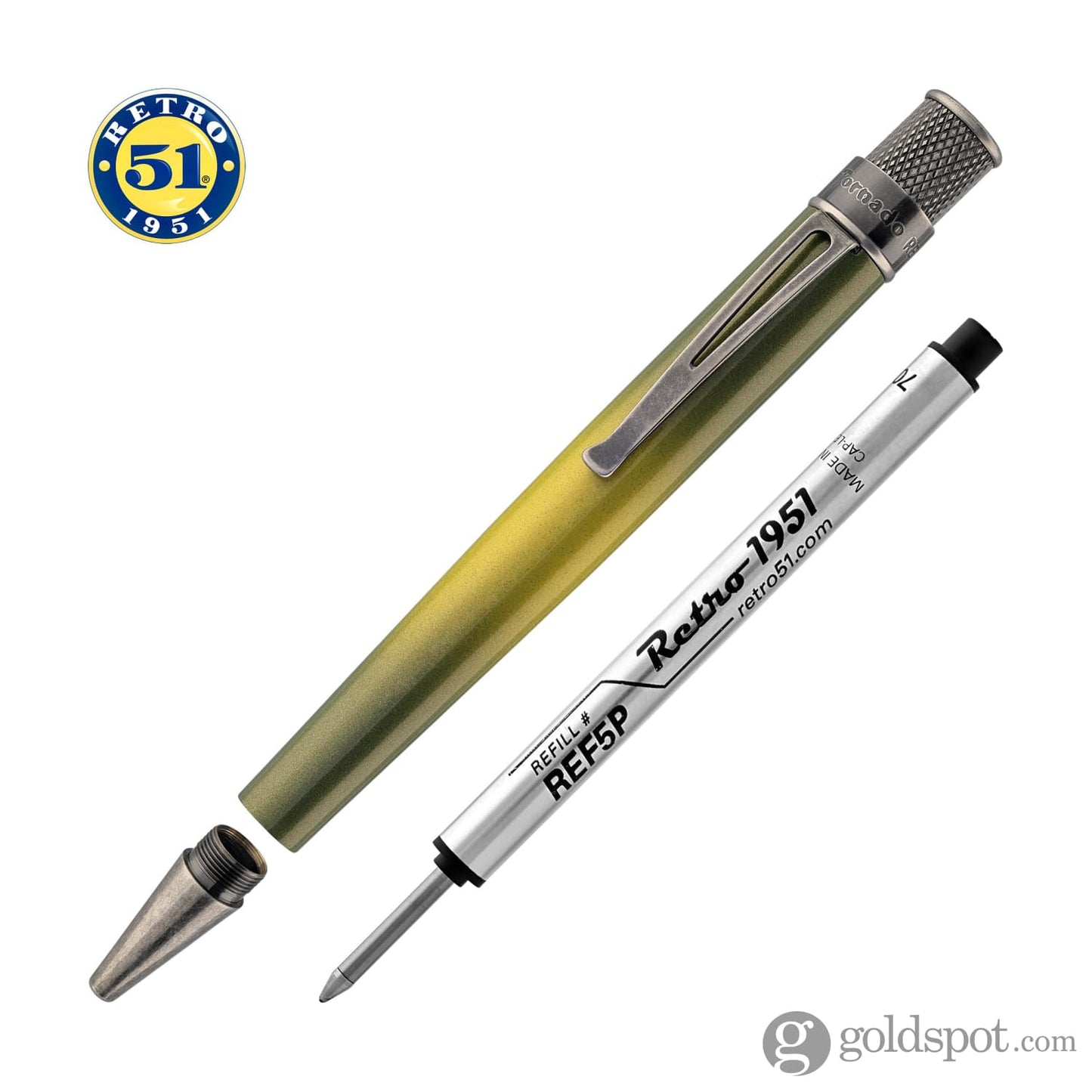 Retro 51 Tornado Rollerball - Ombre Avocado Rollerball Pen