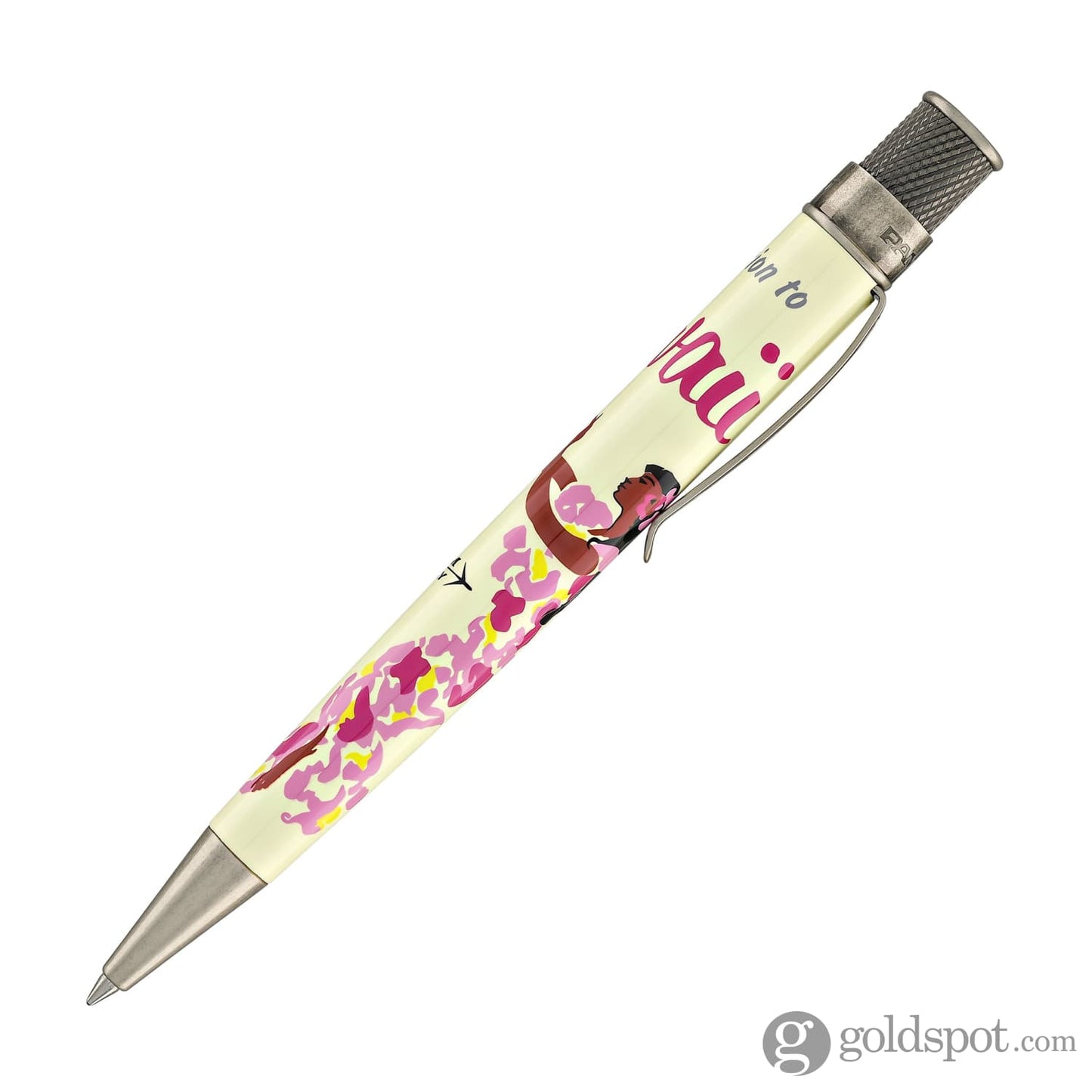 Retro 51 Tornado in PAN AM Hawaii Poster Rollerball Pen
