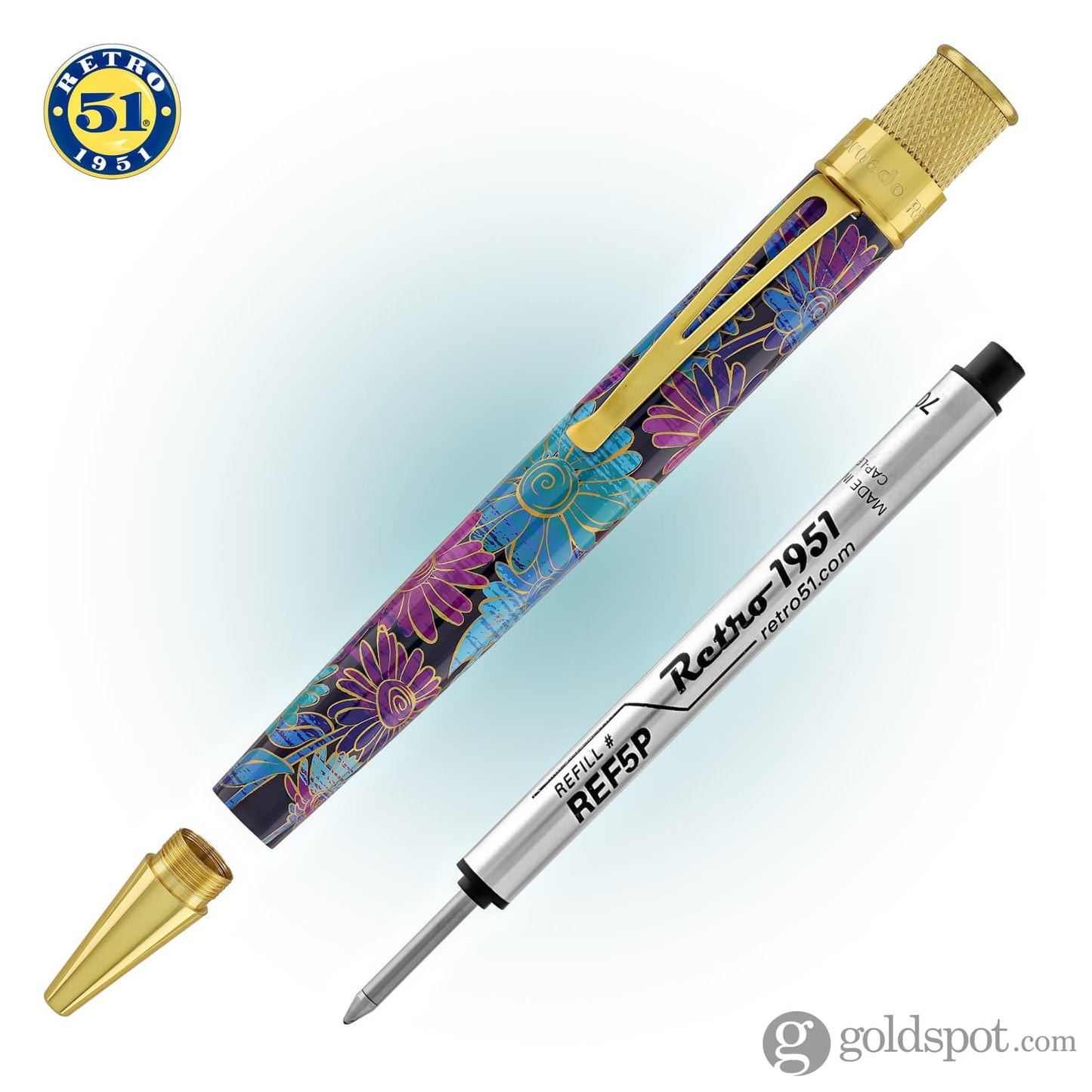 Retro 51 Tornado Rollerball Pen in May Flowers Limited Edition Retro 1951 Pens