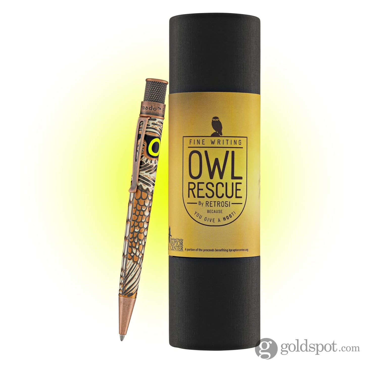 Retro 51 Tornado Rollerball Pen in Owl Rescue Rollerball Pen