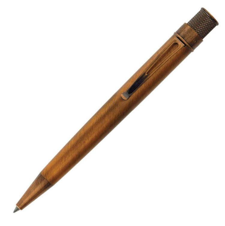Retro 51 Tornado Lincoln Antique Copper Rollerball Pen in Vintage Metalsmith Rollerball Pen