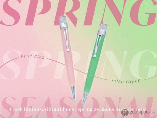 Retro 51 Tornado Seasonal Rollerball Pen in Mint Julep Green Rollerball Pen