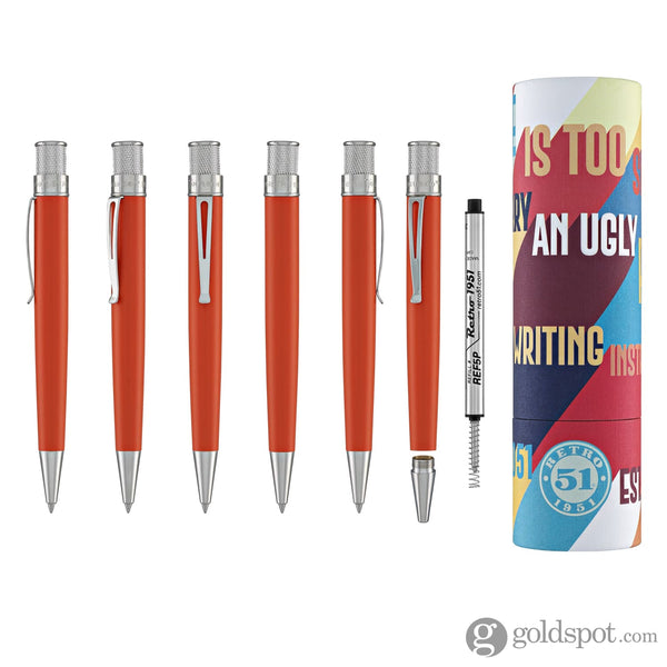 Retro 51 Tornado Seasonal Touch Autumn Orange Rollerball Pen Rollerball Pen