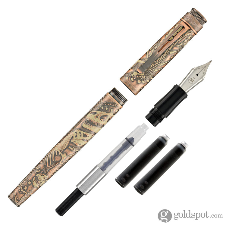 Retro 51 Tornado Smithsonian Fountain Pen in Dino Fossil Fountain Pen