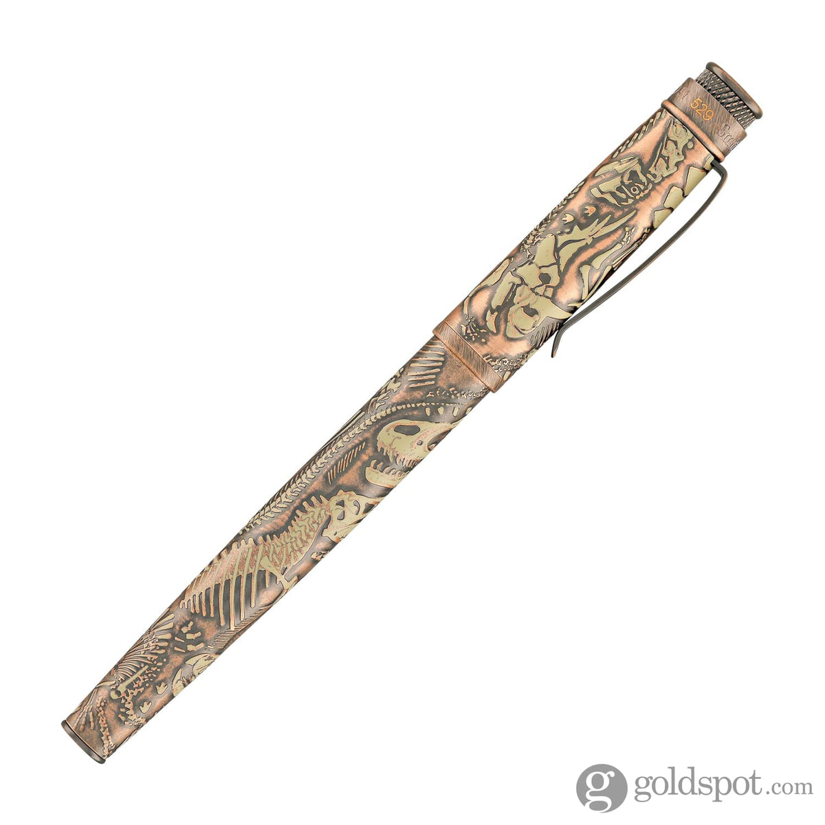 Penna A Sfera Retro Smithsonian Collection Dino Fossil In Rame Stonewashed - 4