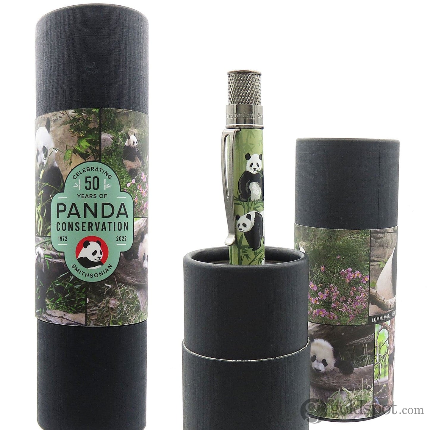 Retro 51 Tornado Smithsonian Rollerball Pen in Panda Rollerball Pen