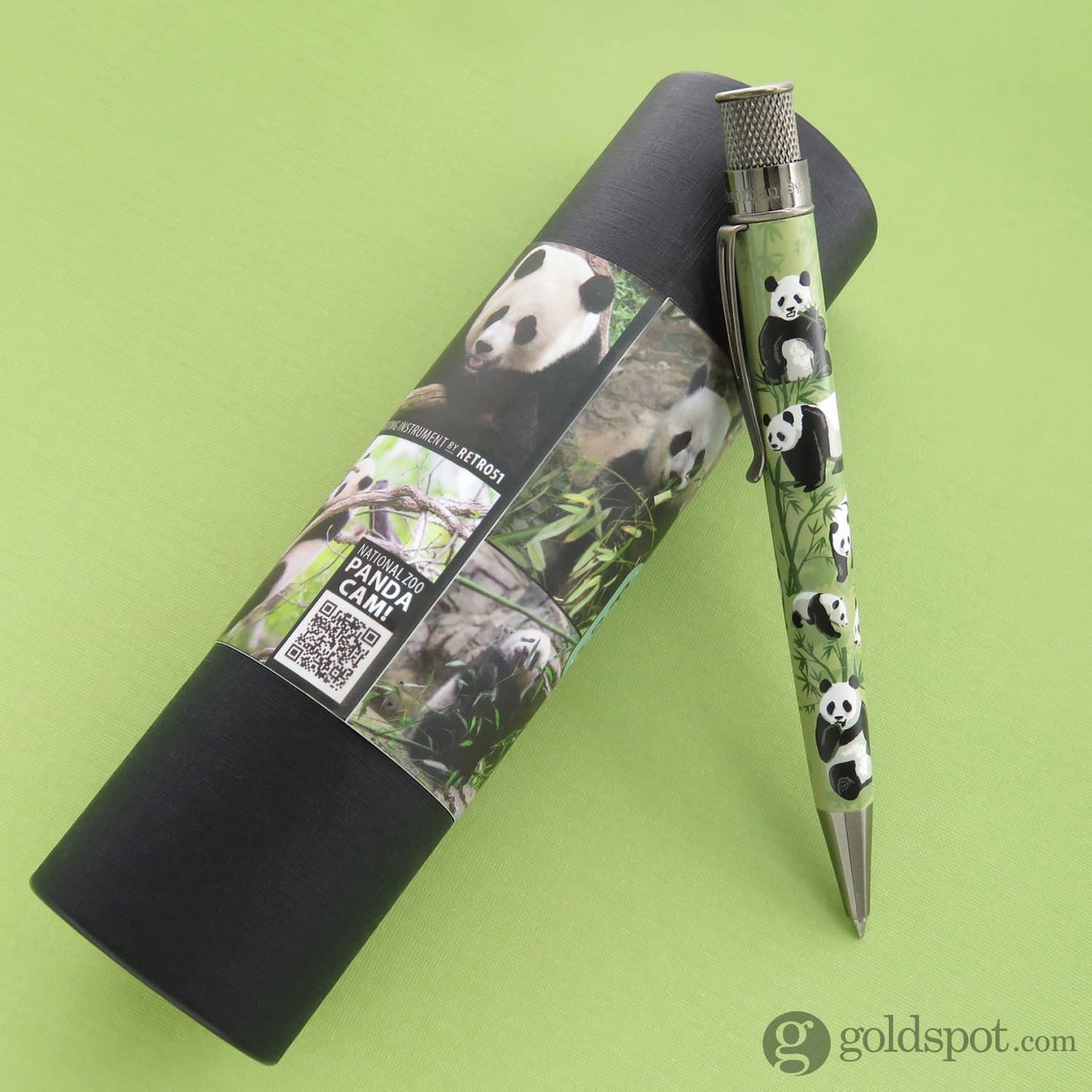 Retro 51 Tornado Smithsonian Rollerball Pen in Panda Rollerball Pen