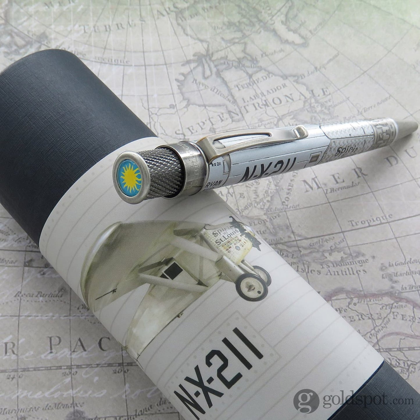 Retro 51 Tornado Smithsonian Spirit of St. Louis Rollerball Pen Rollerball Refills