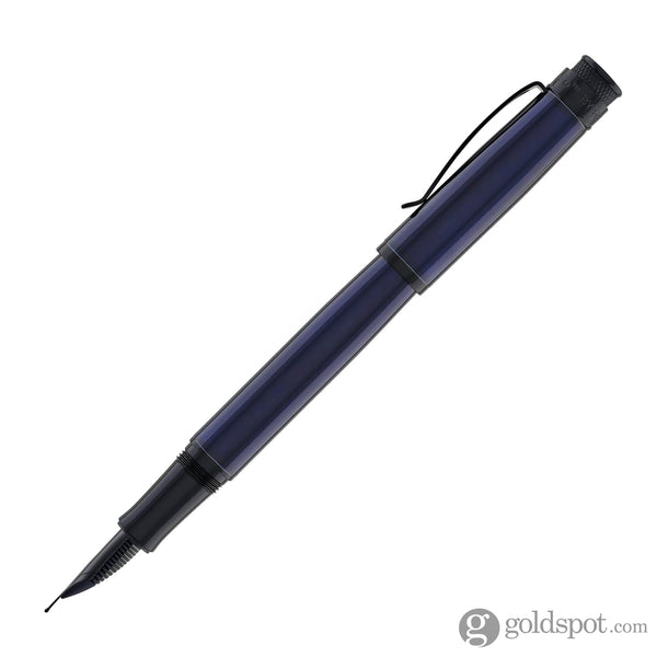 Retro 51 Tornado™ Stealth Fountain Pen in Blue Black Fountain Pen