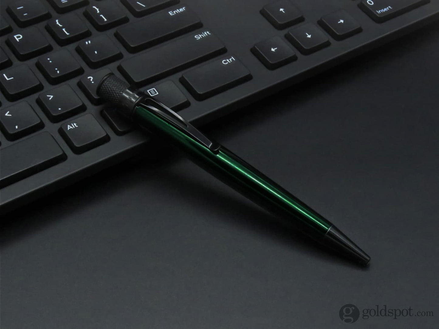 Retro 51 Tornado Stealth Rollerball Pen in Emerald Green Rollerball Pen