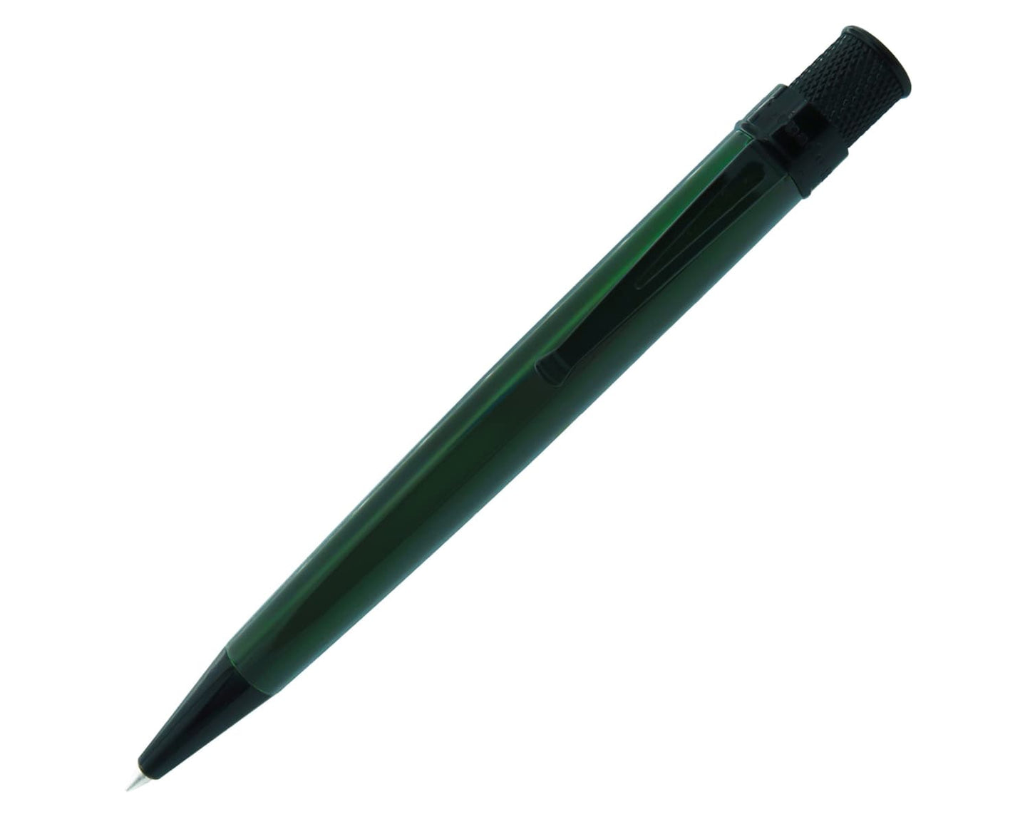 Retro 51 Tornado Stealth Rollerball Pen in Emerald Green Rollerball Pen
