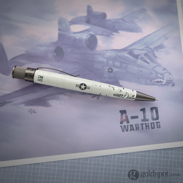 Retro 51 Tornado Vintage Metalsmith Rollerball Pen in A-10 Warthog Rollerball Pen