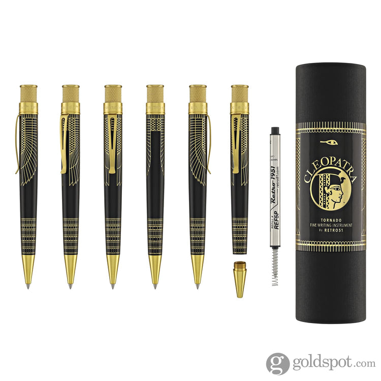 Retro 51 Tornado Vintage Metalsmith Rollerball Pen in Cleopatra Rollerball Pen
