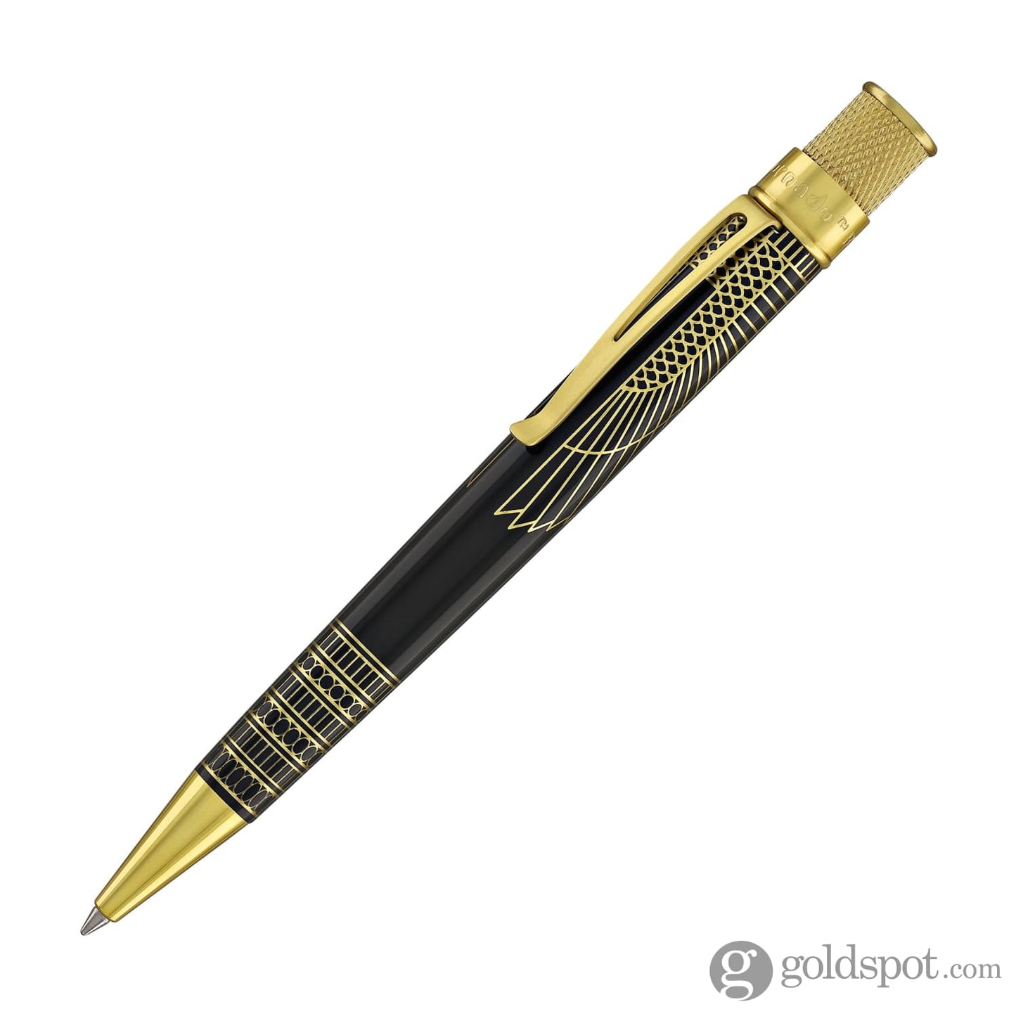 Retro 51 Tornado Vintage Metalsmith Rollerball Pen in Cleopatra Rollerball Pen