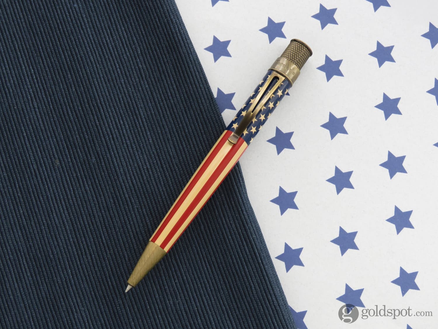 Retro 1951 Tornado Vintage Metalsmith, Penna Roller Douglass, Ispirata A Frederick Douglass, Finitura Rame Antico, Texture Incisa