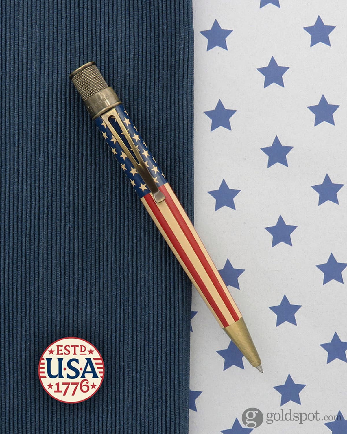 Retro 51 Tornado Vintage Metalsmith Rollerball Pen in Tribute 250 Rollerball Pen