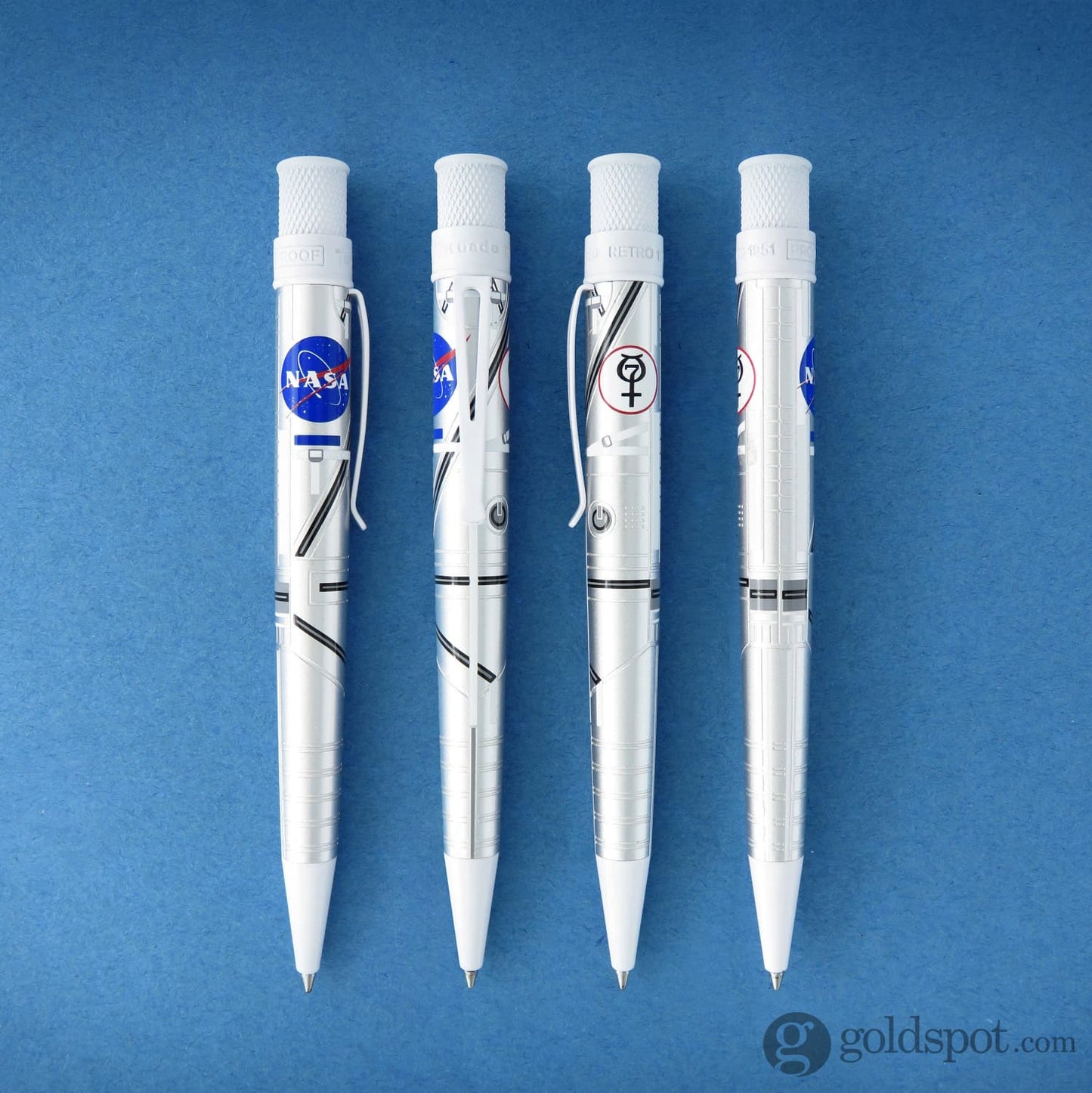 Retro 51 Tornado with Astronaut Scholarship Foundation Rollerball Pen Mercury 7 - Limited Edition Rollerball Pen