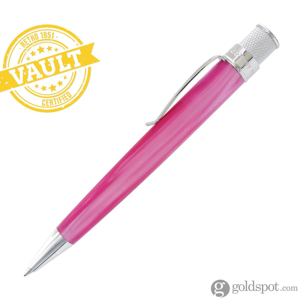 Retro 51 Vault Tornado Acrylic Rollerball Pen in Pink Cotton Candy Rollerball Pen