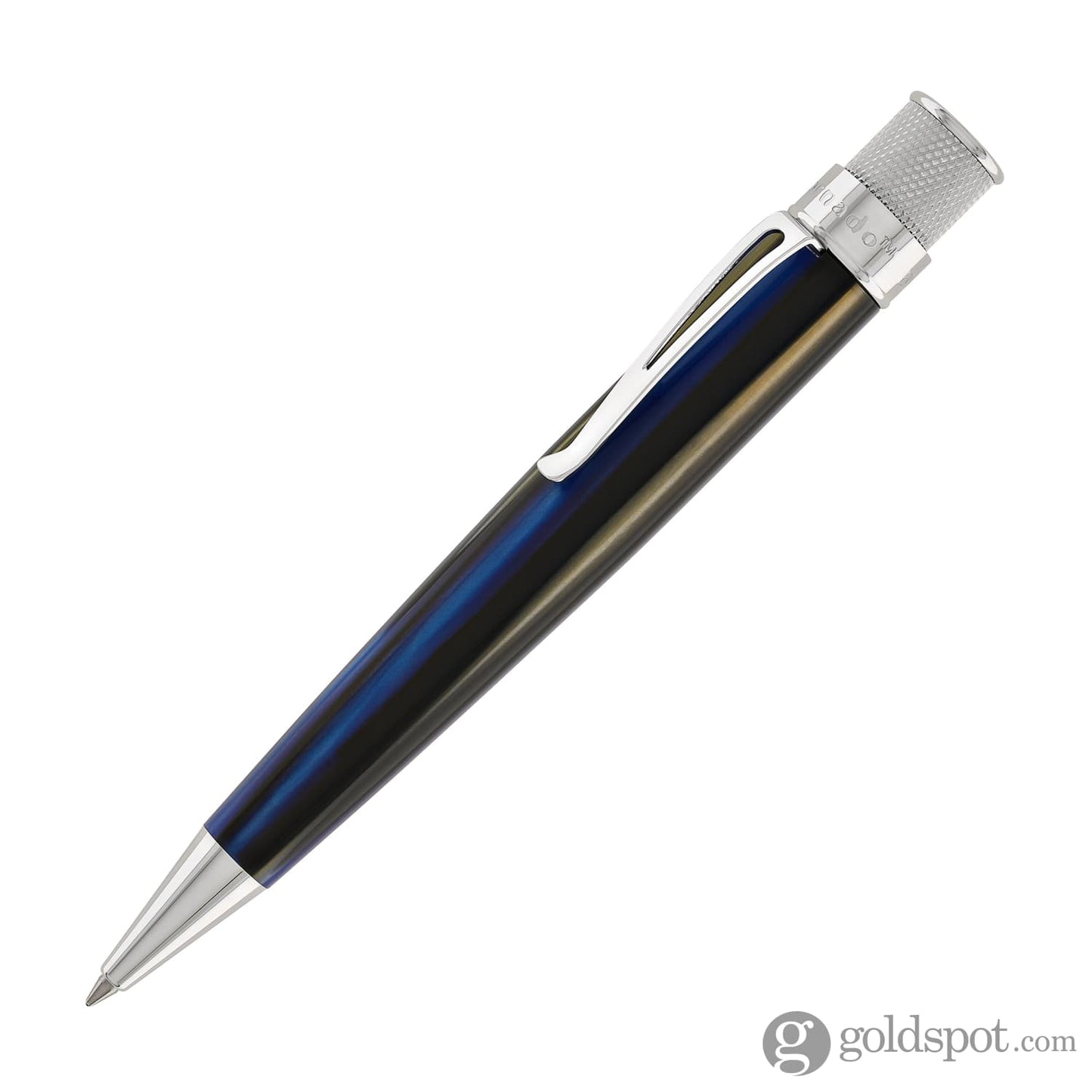 Retro 51 Vault Tornado BigShot Acrylic Rollerball Pen in Blue Curacao Rollerball Pen