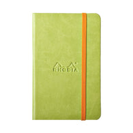 Rhodia 3.5 x 5.5 Rhodiarama Webbies Notebook in Anise