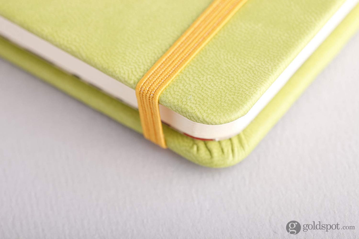 Rhodia 3.5 x 5.5 Rhodiarama Webbies Notebook in Anise Notebooks Journals