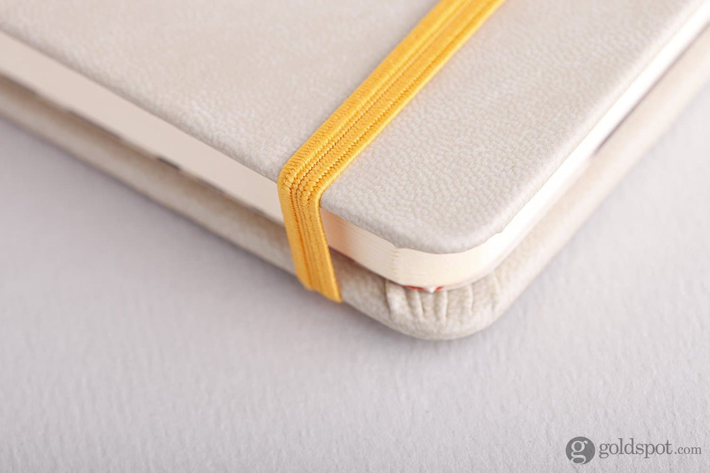 Rhodia 3.5 x 5.5 Rhodiarama Webbies Notebook in Beige Notebooks Journals