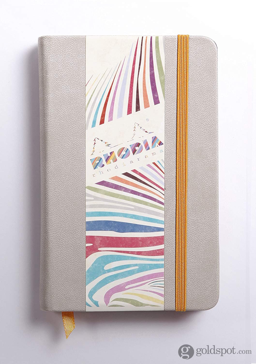 Rhodia 3.5 x 5.5 Rhodiarama Webbies Notebook in Beige Notebooks Journals