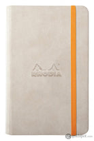 Rhodia 3.5 x 5.5 Rhodiarama Webbies Notebook in Beige Lined Notebooks Journals