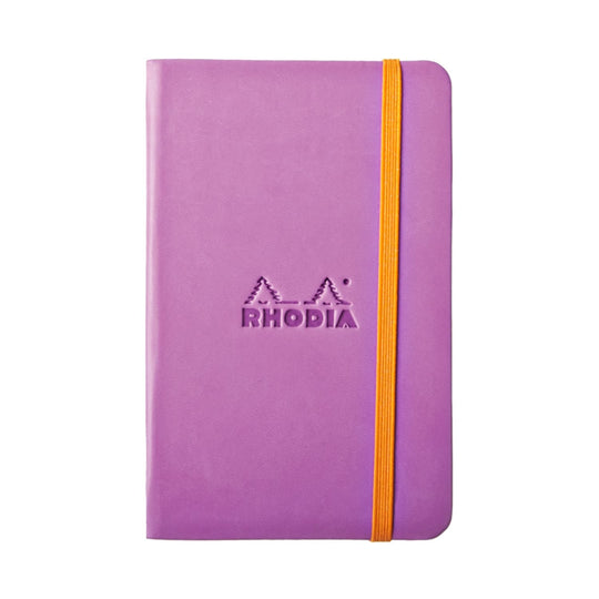 Rhodia 3.5 x 5.5 Rhodiarama Webbies Notebook in Lilac
