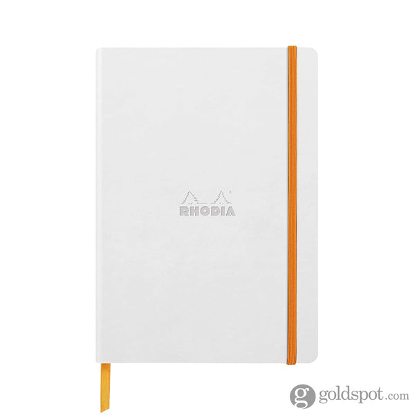 Rhodia 5.5 in x 8.25 Rhodiarama Softcover Notebook in White Lined Notebooks Journals