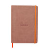 Rhodia 5.5 x 8.25 Rhodiarama Softcover Notebook in Rosewood Notebooks Journals