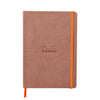 Rhodia 5.5 x 8.25 Rhodiarama Softcover Notebook in Rosewood Notebooks Journals