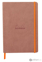 Rhodia 5.5 x 8.25 Rhodiarama Softcover Notebook in Rosewood Dot Grid Notebooks Journals