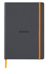 Rhodia 5.5 x 8.25 Rhodiarama Softcover Notebook in Titane