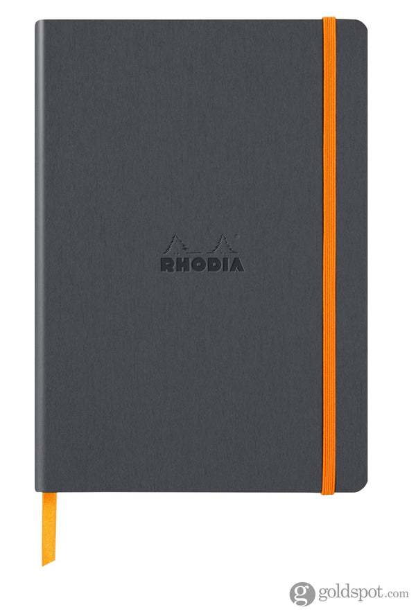 Rhodia 5.5 x 8.25 Rhodiarama Softcover Notebook in Titane Lined Notebooks Journals