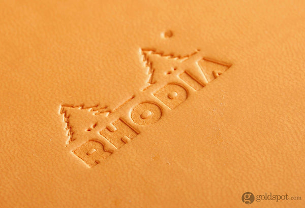 Rhodia 5.5 x 8.25 Webnotebook in Orange Notebooks Journals