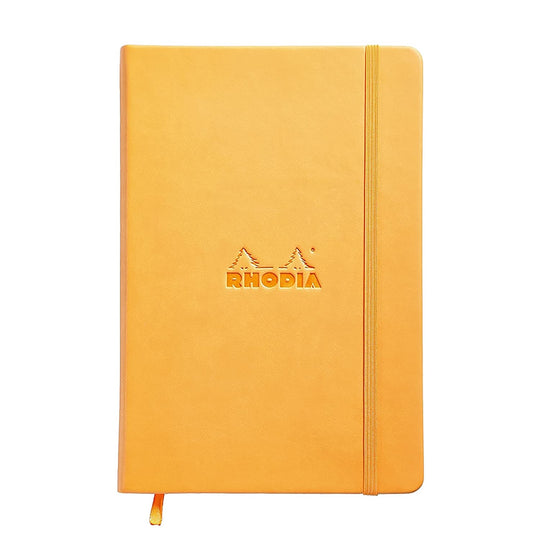Rhodia 5.5 x 8.25 Webnotebook in Orange