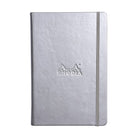 Rhodia 5.5 x 8.25 Webnotebook in Silver Notebook