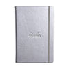 Rhodia 5.5 x 8.25 Webnotebook in Silver Notebook