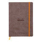 Rhodia Goalbook Dot Grid Notebook in Chocolate - 5.75 x 8.25 Notebook