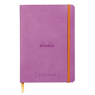 Rhodia Goalbook A5 Dot Grid Notebook in Lilac - 5.75 x 8.25