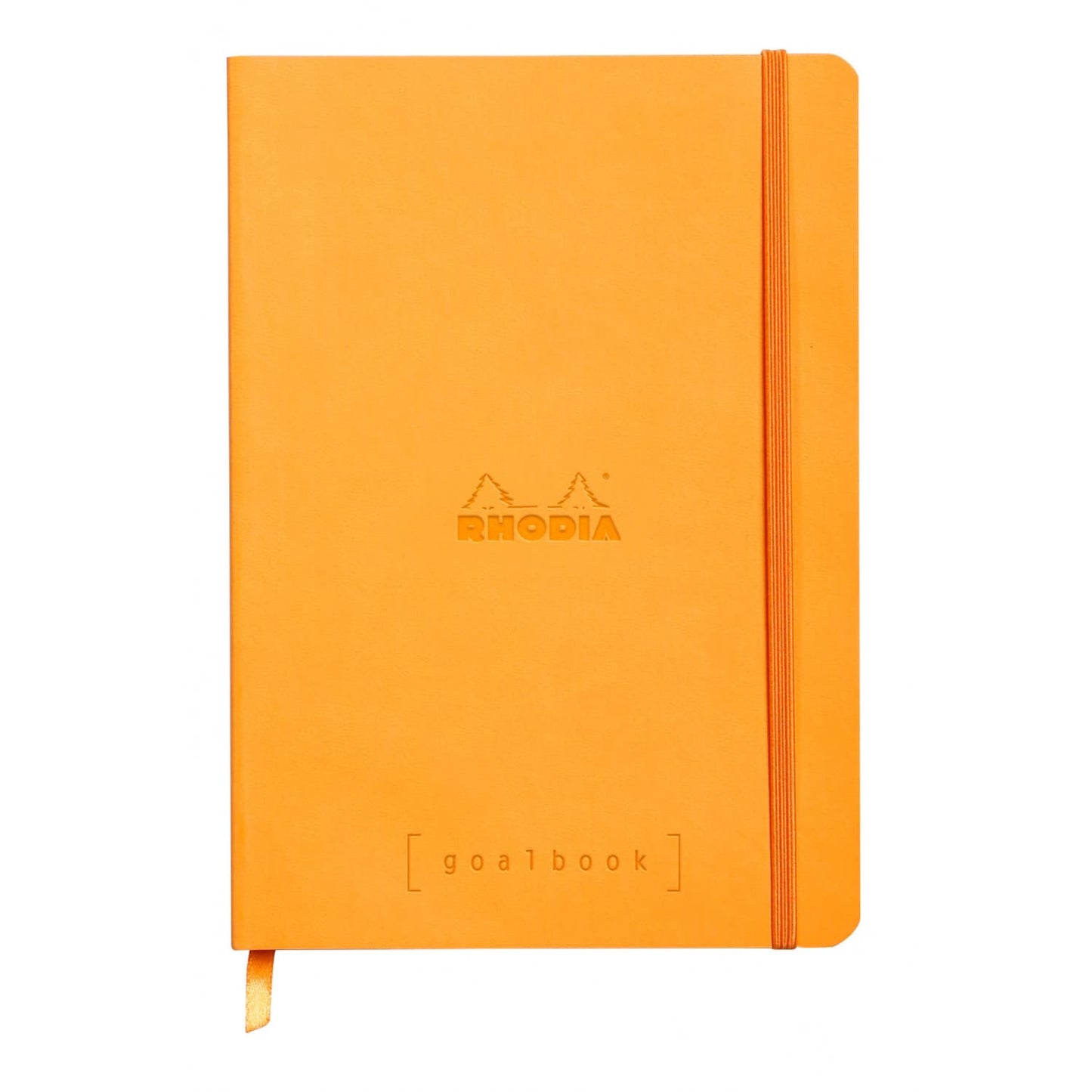 Rhodia Goalbook Dot Grid Notebook in Orange - 5.75 x 8.25 Notebook