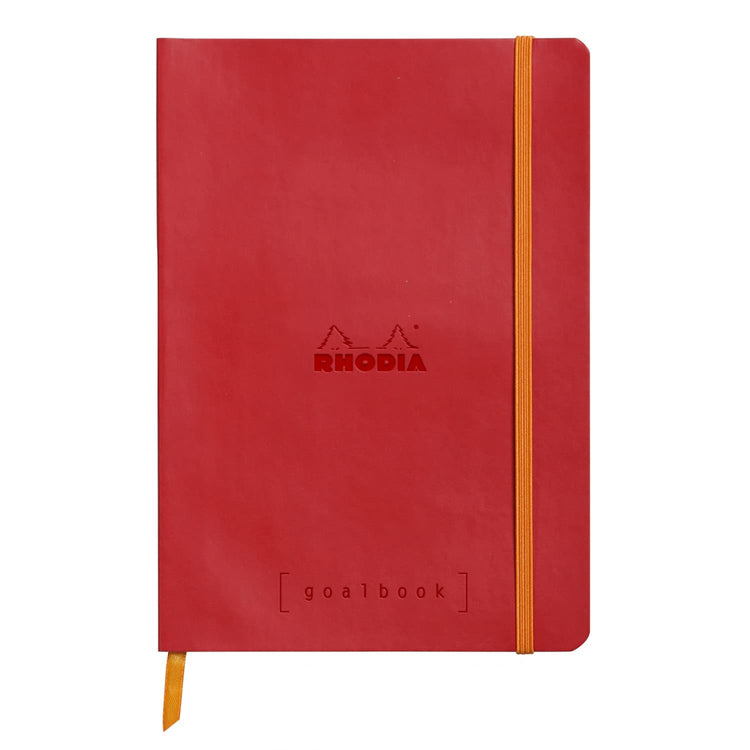 Rhodia Goalbook Dot Grid Notebook in Poppy - 5.75 x 8.25 Notebook