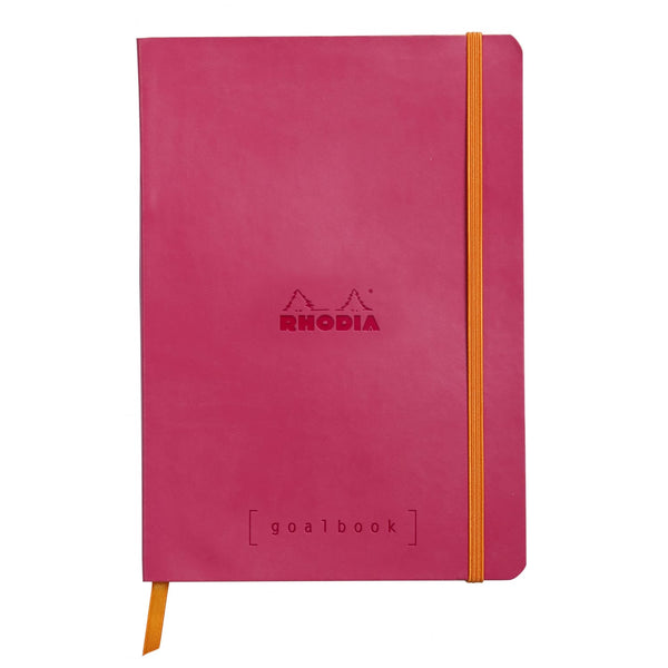 Rhodia Goalbook Dot Grid Notebook in Raspberry - 5.75 x 8.25 Notebook