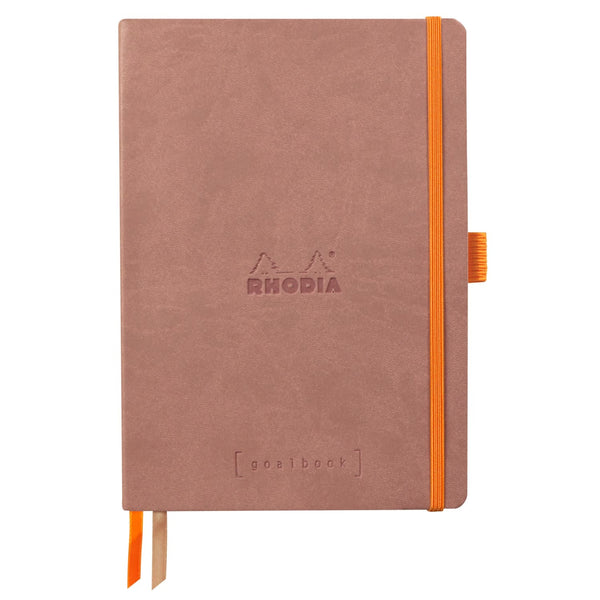 Rhodia Goalbook Dot Grid Notebook in Rosewood - 5.75 x 8.25 Notebook