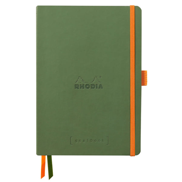 Rhodia Goalbook Dot Grid Notebook in Sage - 5.75 x 8.25 Notebook