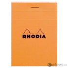Rhodia No. 10 Staplebound 2 x 3 Notepad in Orange Graph Notebooks Journals