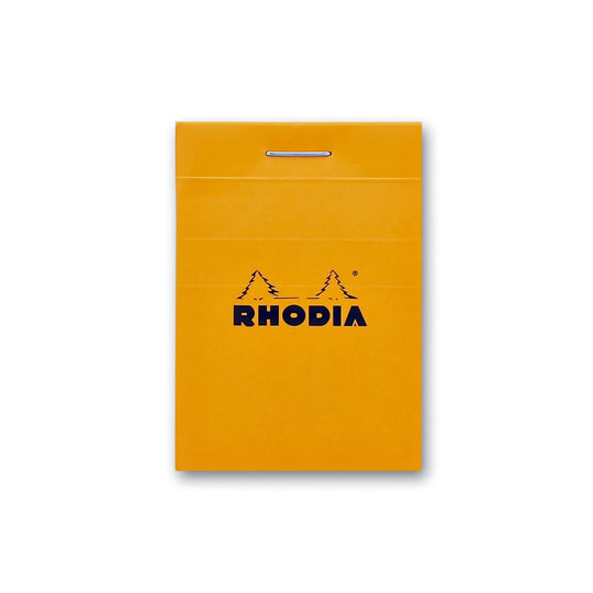 Rhodia No. 10 Staplebound 2 x 3 Notepad in Orange
