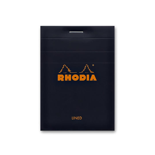 Rhodia No. 11 Staplebound 3 x 4 Notepad in Black