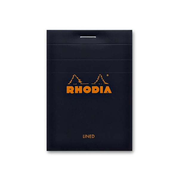 Rhodia No. 11 Staplebound 3 x 4 Notepad in Black Notebooks Journals